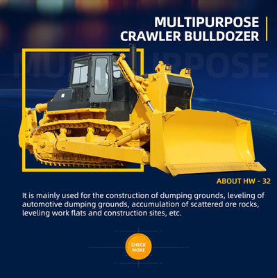 Hydrostatic Transmission 20 Tonne Heavy Duty Bulldozer Construction Equipment